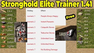 Stronghold Crusader Elite Trainer141  New Updates  New Hacks Stronghold [upl. by Britteny]