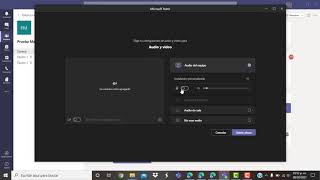 Configuración de audio y video en teams [upl. by Huskamp]