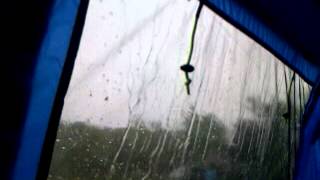 Hi gear Kalahari 8 tent in thunder storm [upl. by Arndt]