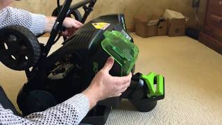 Disassembly  Repair Greenworks 80V Snow Thrower [upl. by Llerrit]