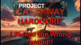 PART 2 How long can I survive HORDCORE  Project Castaway  Gameplay [upl. by Lightfoot]