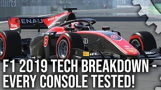 4K F1 2019  PS4 Pro vs Xbox One X  The Complete Console Analysis [upl. by Ahtiekal176]