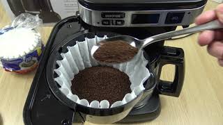 Hamilton Beach Easy Access Coffeemaker  How to use Demo [upl. by Sprague]