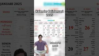 Klik👆Download Kalender Bali Januari 2025 PDF [upl. by Mel]