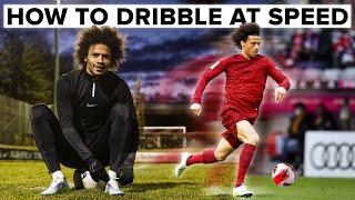 Learn how to dribble at speed from Leroy Sané  tutorial [upl. by Wanfried131]