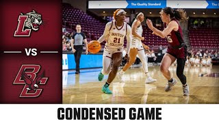 Lafayette vs Boston College Condensed Game  202425 ACC Women’s Basketball [upl. by Dieball]