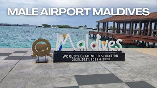 Velana International Airport Male Maldives Maldivestourism MaafushiIsland travelVlog travel [upl. by Hazel93]