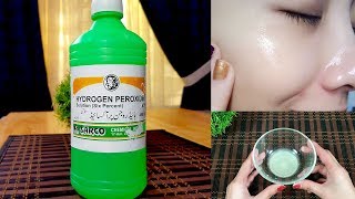 Flawless Skin Whitening with Hydrogen Peroxide Best Uses amp Beauty Hacks [upl. by Saenihp253]