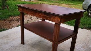 Como hacer una mesa de madera [upl. by Leander]