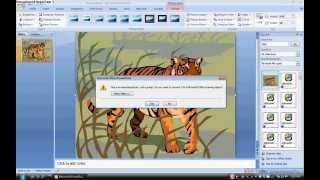 Make animations in Powerpoint 2007 [upl. by Bender700]