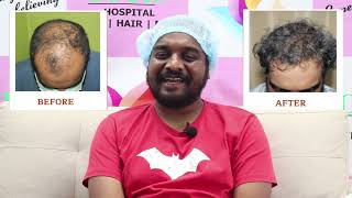 Hair Transplantation Testimonial  Cutis Hospital bangalore  Cutis Patient Stories [upl. by Anes16]