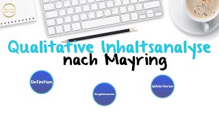 Qualitative Inhaltsanalyse Mayring ✅ Vorgehensweise amp Beispiele [upl. by Ardnnek]