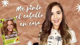 ASÍ ME PINTO EL CABELLO  TINTE DE CAJITA 👩🏻‍🎤 [upl. by Noteek]