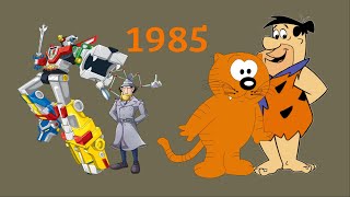 Weekday Cartoon Lineup with commercials 1985 [upl. by Htebesile]