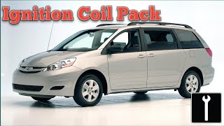 How to change Coil Packs 2004  2010 Toyota Sienna [upl. by Brasca856]