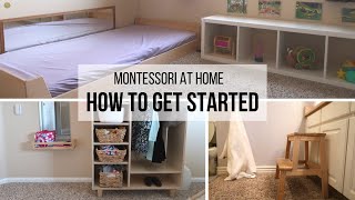 MONTESSORI AT HOME How to Start in 5 Steps [upl. by Enaled]