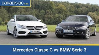 Comparatif Mercedes Classe C vs BMW Série 3 [upl. by Holder381]