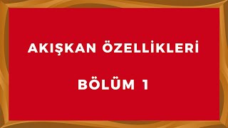 BÖLÜM 1 Sürekli Ortam Tanımı ve Akışkanların Temel Özellikleri [upl. by Mharba535]