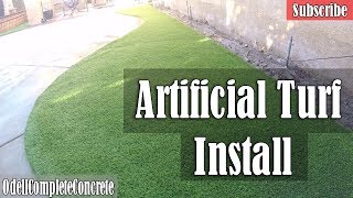 How to Install Artificial Turf DIY Tips [upl. by Lucky151]