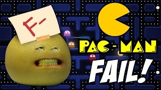 GRAPEFRUIT FAILS AT PACMAN  Lets Play Annoying Orange [upl. by Ysnat]