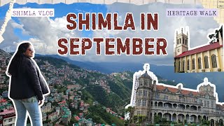 Shimla in September Heritage Walk Jakhoo Temple Cozy Homestay amp Stunning Mountain Views [upl. by Ylatfen]