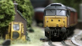 British Model Railway Layout in OO Gauge with Cab Ride [upl. by Siwel]