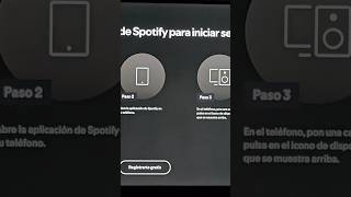 Como INGRESAR  CONECTAR SPOTIFY en SMART TV ANDROID TV shorts [upl. by Anneres]