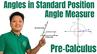 Angle Measure  Angles in Standard Position  Trigonometry  PreCalculus [upl. by Ttehc466]