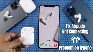 Airpods wont connect to iPhone Here’s Quick Fix [upl. by Ellehcsor]