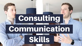 TALK LIKE A CONSULTANT  Top down communication explained management consulting skills [upl. by Aryaz]