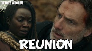 The Walking Dead The Ones Who Live RICK amp MICHONNE FINALLY REUNITED Ending Scene Breakdown [upl. by Amitak]