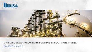 Dynamic Loading on NonBuilding Structures in RISA [upl. by Hirsh]