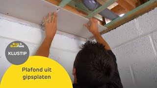 Plafond uit gipsplaten [upl. by Poppo]