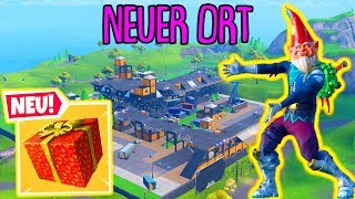 Mein ERSTES GESCHENK gefunden amp der NEUE ORT  Fortnite Battle Royale [upl. by Fachini]