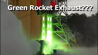 The Story Behind This Green Rocket Exhaust [upl. by Sidoon]