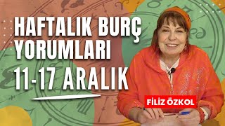 Filiz Özkol ile haftalık burç yorumları  11  17 Aralık [upl. by Einalam661]