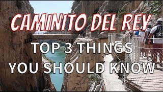 The NEW El Caminito Del Rey  Most Dangerous Path in the World  Top 3 things you should know [upl. by Mcbride33]