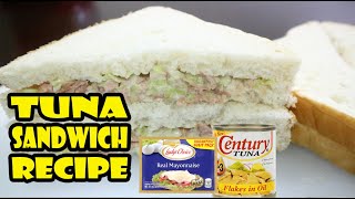 BEST TUNA SANDWICH RECIPE  HOW TO MAKE TUNA SANDWICH WITH MAYO [upl. by Oakley]