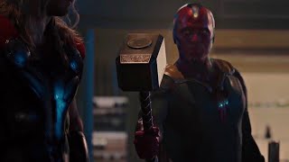 Vision levanta el Martillo de Thor  Español Latino108060Fps  Avengers Age of Ultron [upl. by Grimes715]