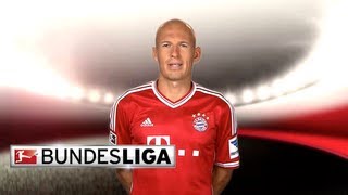 Arjen Robben  Top 5 Goals [upl. by Ainivad]