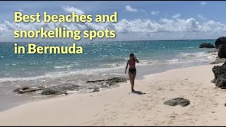 Bermuda Island Tour Best beaches and snorkelling spots [upl. by Isia]