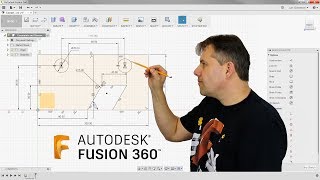 How I use Sketch Constraints and Dimensions — Fusion 360 Tutorial — LarsLive 113 [upl. by Blain]