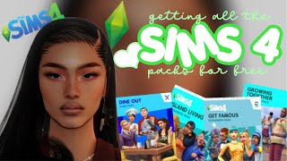 ANADIUS METHOD SIMS 4 PACKS ℱℛ𝓔𝓔 😱  PC amp MAC ONLY 💻  CASWCOY SIMS 4 PACKS FOR ℱℛ𝓔𝓔 💗 NOT A SCAM ❌ [upl. by Anihc258]