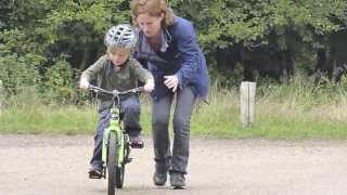 Teach your child how to ride a bike really quickly [upl. by Eimat409]