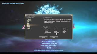 FFXIV Transferring servers [upl. by Nauqes]