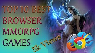 Top 10 Best Browser MMORPG Games in 2020 LINK IN BIO [upl. by Nyrrad]