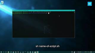 How to run a Shell script on Windows 10 [upl. by Stubstad]