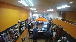 Robbery at boost mobile store with 2 big knife [upl. by Philippe]