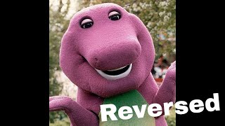 Barney amp Friends Theme Song Backwards with Lyrics SCARY  Horror  Horrific  Song Reversed [upl. by Dalury]