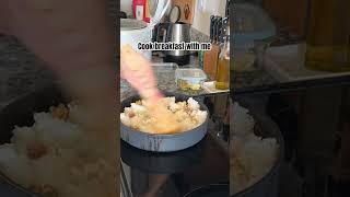 Sunday morning cook breakfast with me  how to make fried rice breakfast friedrice [upl. by Ainotal675]